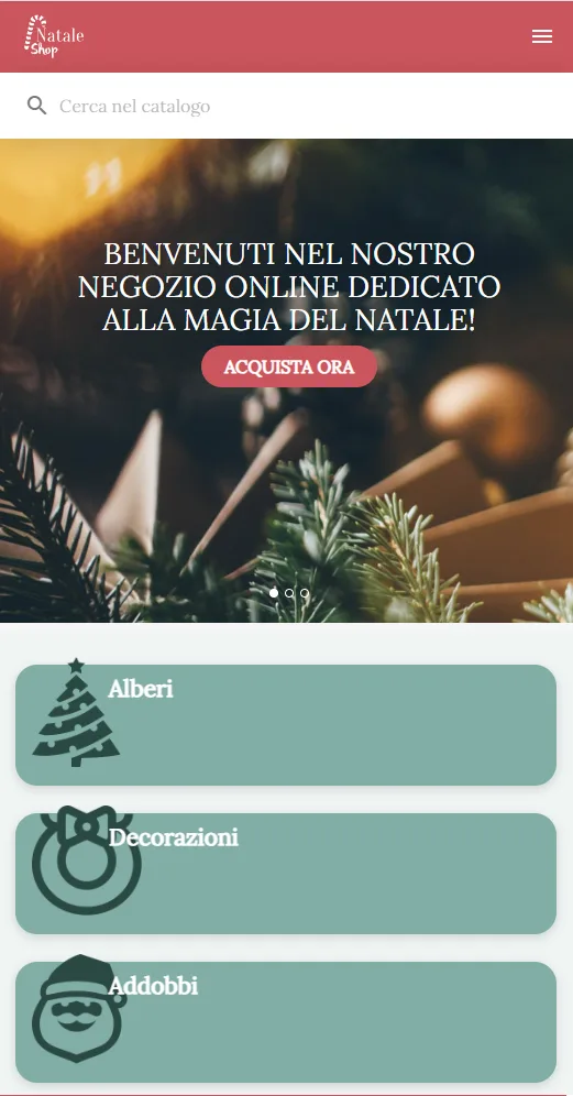 Screenshot di Natale Shop