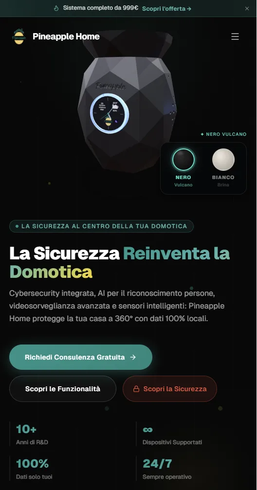 Screenshot di Pineapple Home
